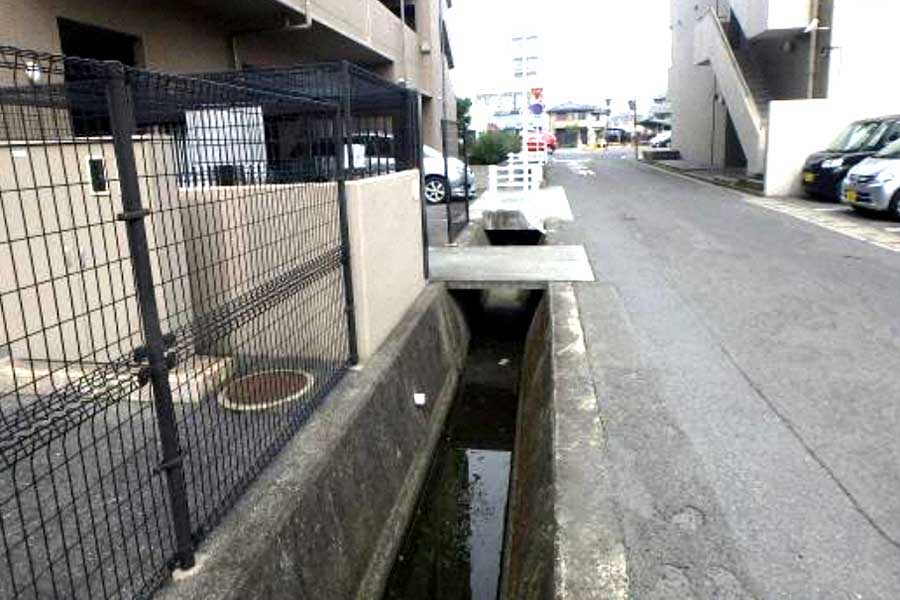 岡山県の用水路（画像：岡山県）