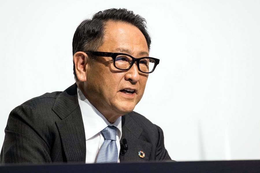 トヨタ自動車代表取締役会長の豊田章男氏（画像：トヨタ自動車）