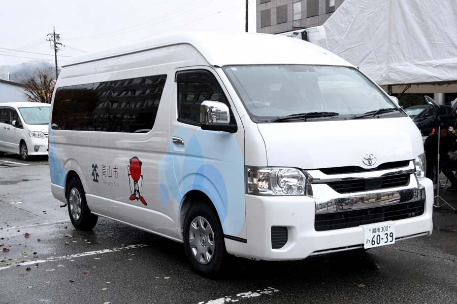 医療MaaS車両のイメージ（画像：高山市）