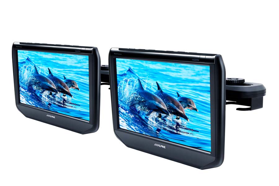 ヘッドレストモニターの商品イメージ（画像：ALPINE）