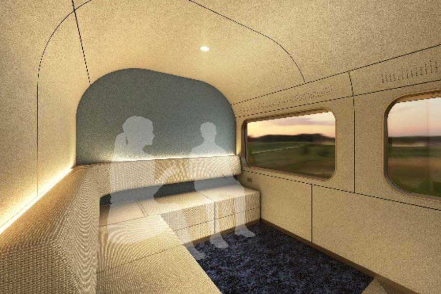 新たな夜行特急列車のイメージ（画像：JR東日本）