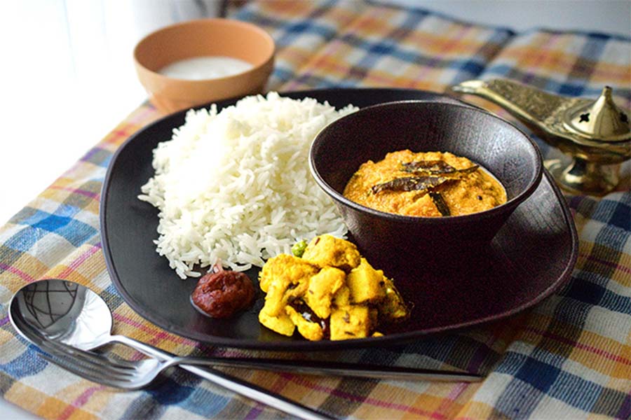 スズキ社員食堂で提供されるインドベジタリアン料理（画像：スズキ）