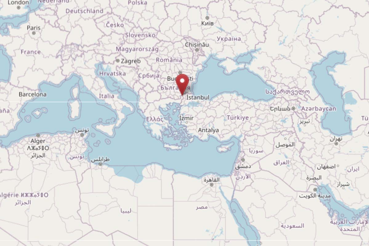 カプクレの位置（画像：OpenStreetMap）