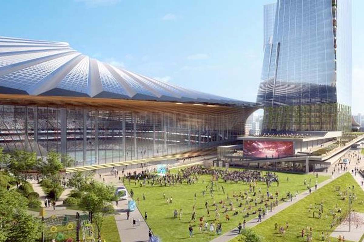 築地地区まちづくり事業（画像：東京都）