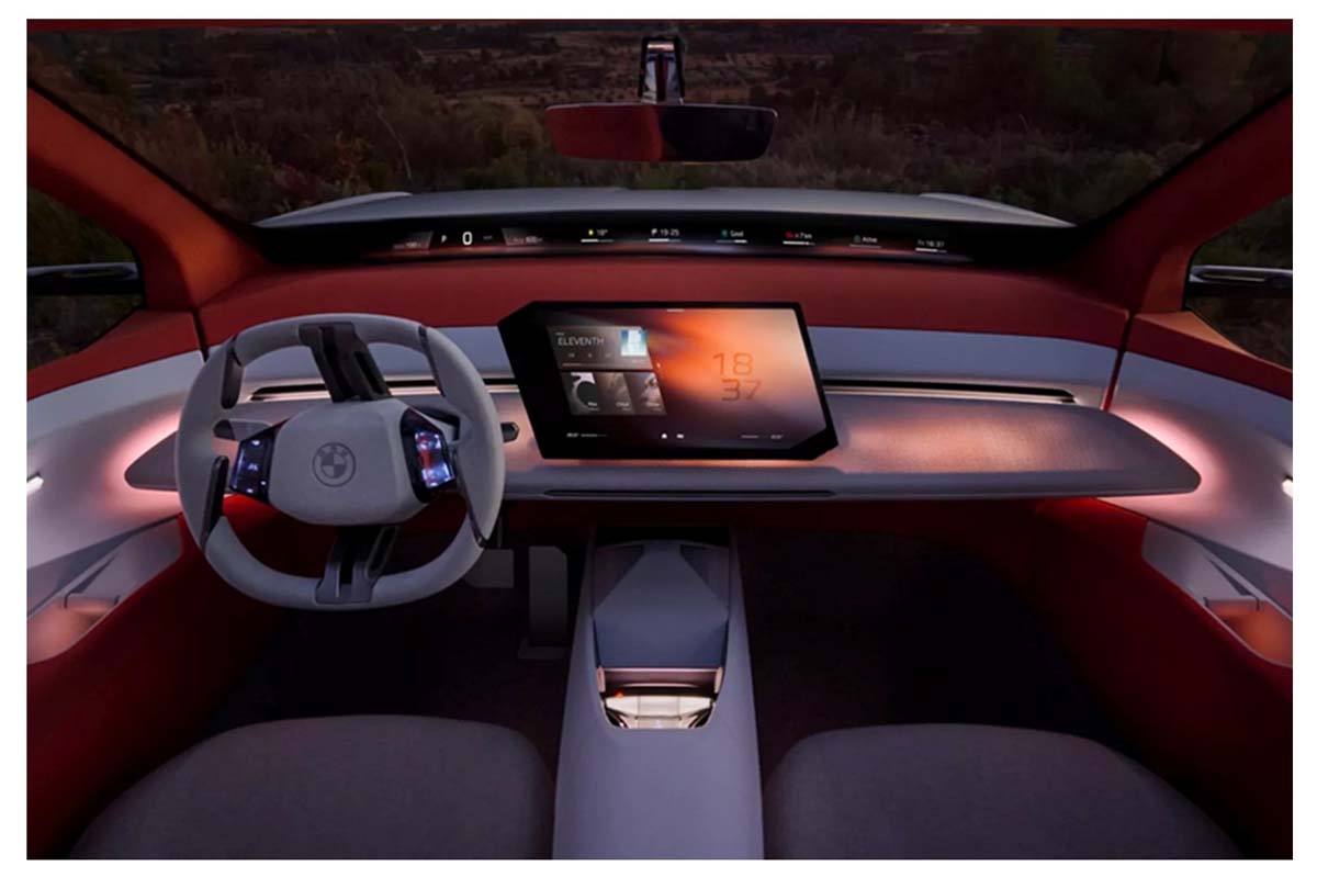 次世代モデルBMWノイエクラッセXコンセプト（画像：BMW）