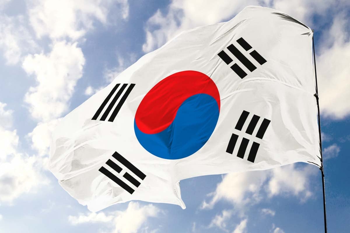 韓国の国旗（画像：写真AC）