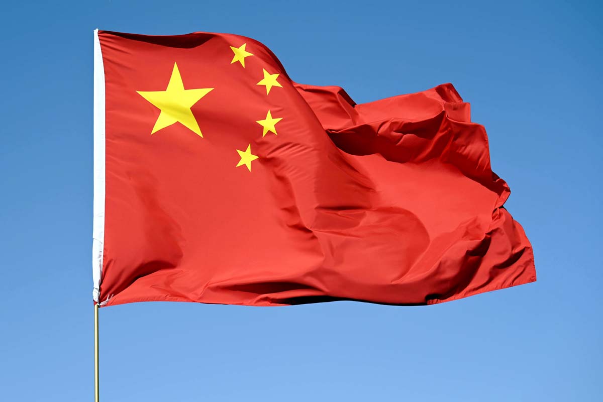 中国の国旗（画像：Pexels）