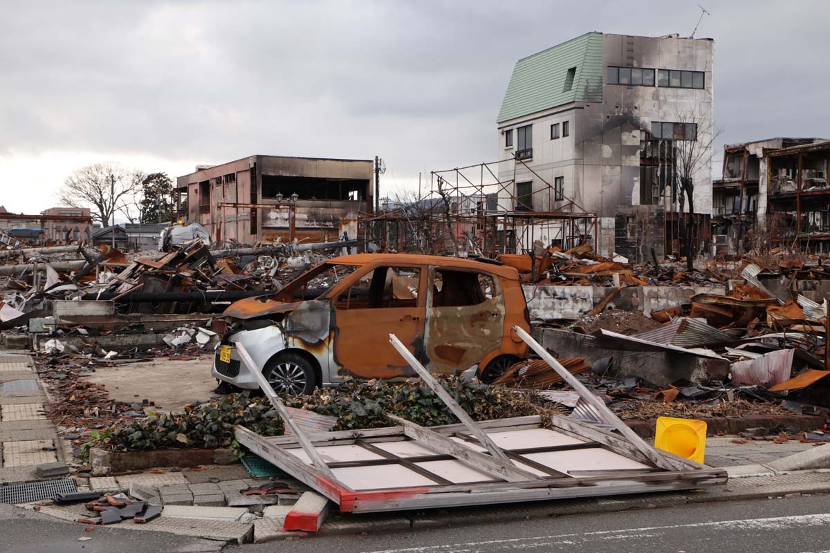 能登半島地震の現場（画像：写真AC）