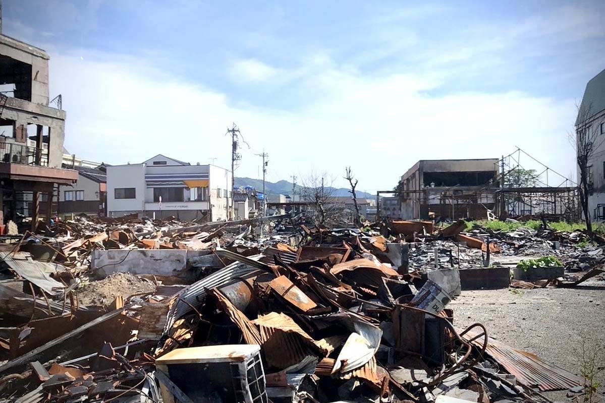 能登半島地震の現場（画像：写真AC）