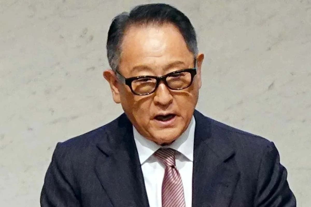 トヨタ自動車の豊田章男会長(画像:時事)