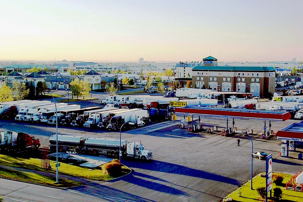 カナダ、アルバータ州カルガリーにあるHuskyのトラックストップ（画像：Paul Jerry）