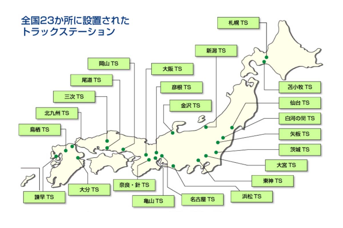 全国にある「トラックステーション」（画像：全日本トラック協会）