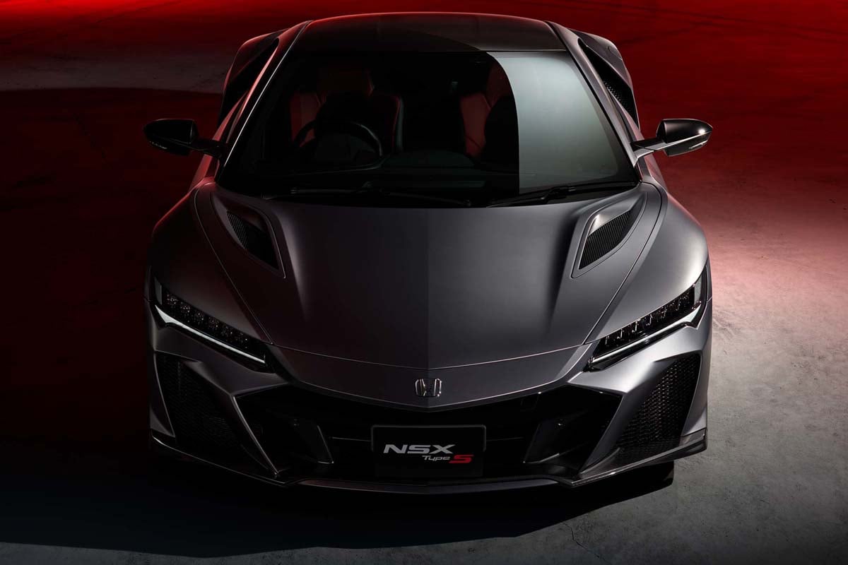 NSX Type S。2022年10月終了モデル(画像:本田技研工業)