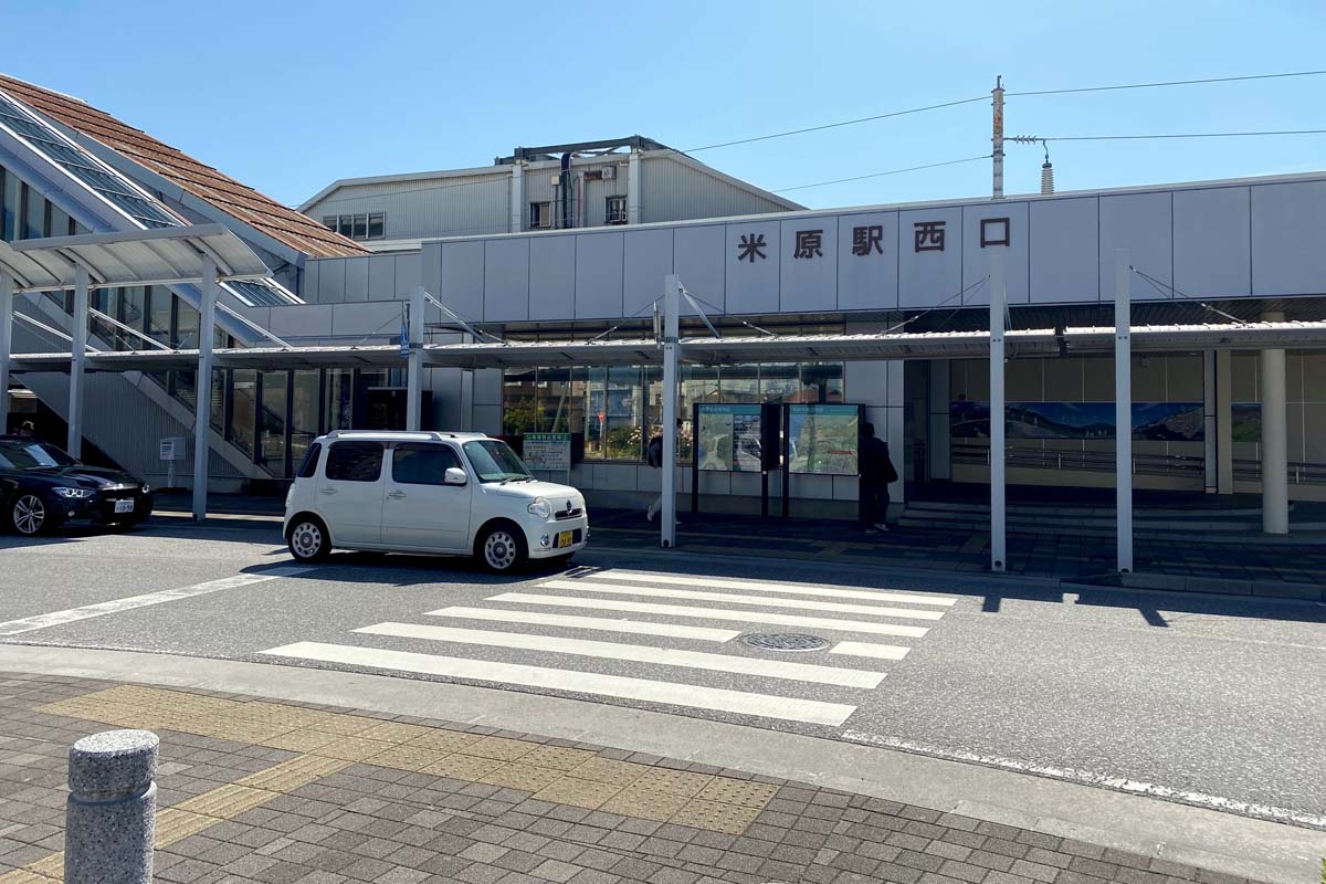 米原ルートの終着駅となる米原駅（画像：高田泰）