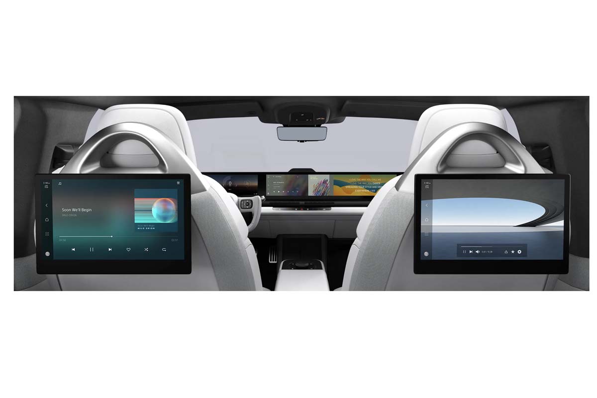 アフィーラの内装イメージ（画像：ソニー・ホンダ）