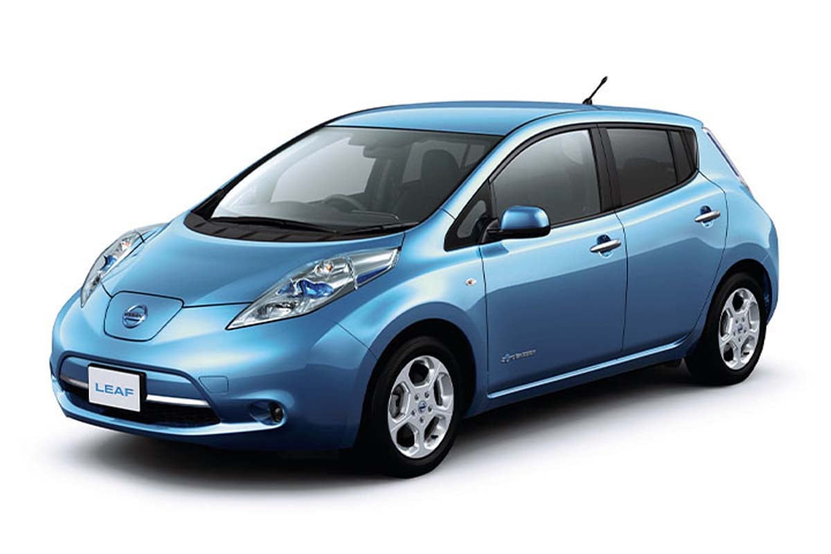 日産・初代リーフ（画像：日産自動車）