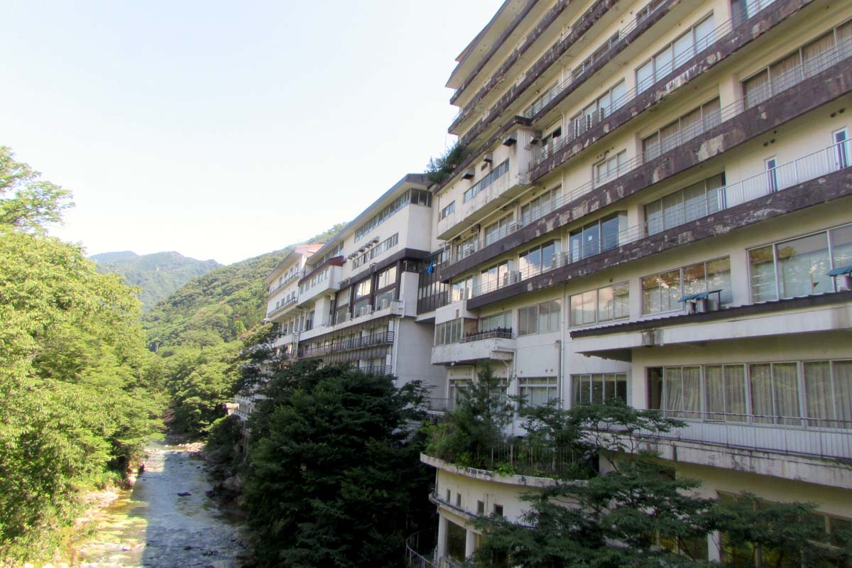 首都圏の「北の奥座敷」として賑わった水上温泉（画像：菅原康晴）