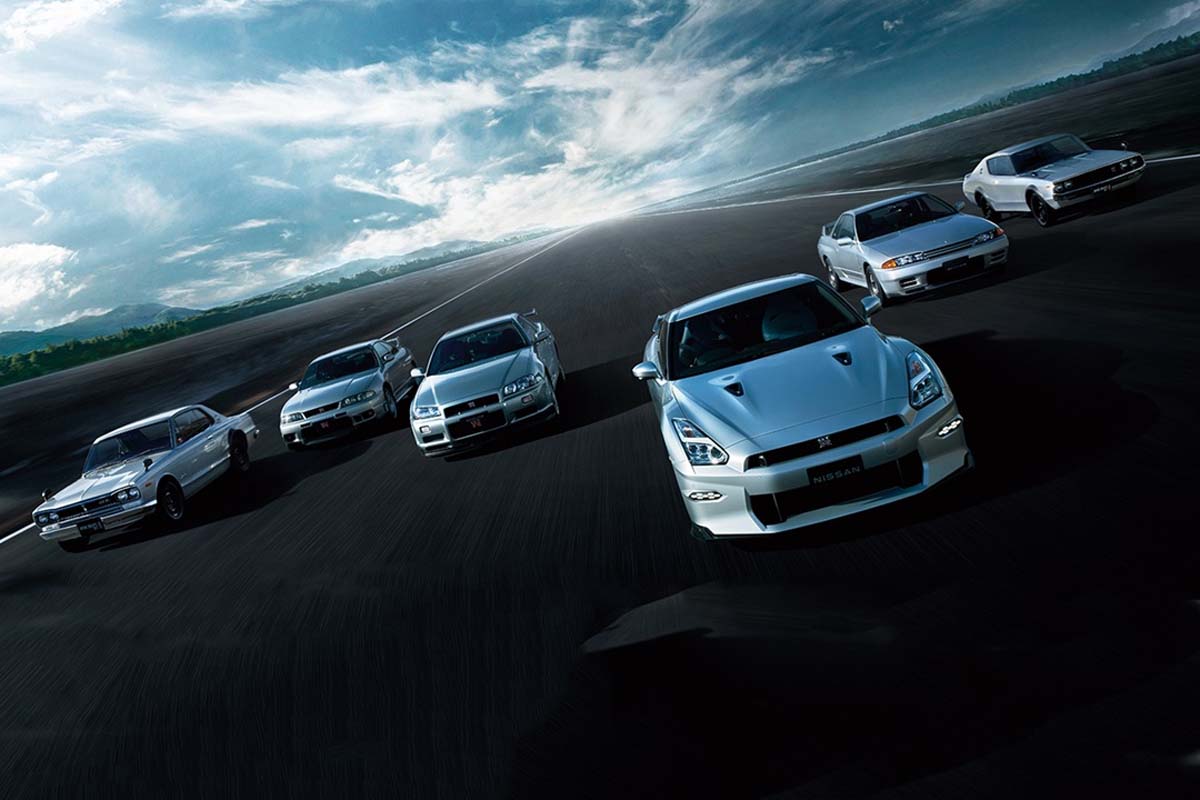 歴代GT-R（画像：日産自動車）