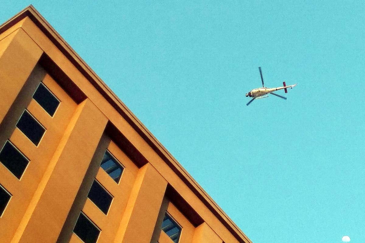 ヘリコプター。画像はイメージ（画像：Pexels）