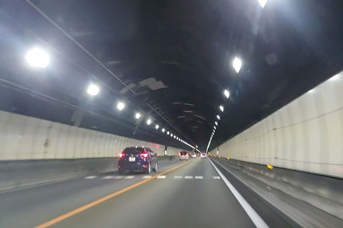 トンネル内でのシステム作動制限（画像：都野塚也）
