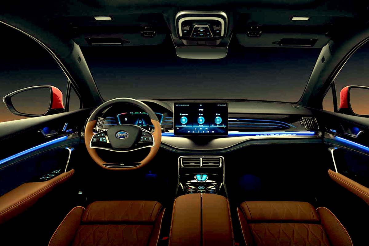 BYDのDiLink搭載車両（画像：BYD）