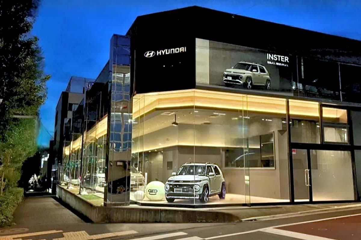 2025年10月4日に営業開始したHyundai Citystore 東京（画像：Hyundai Mobility Japan）