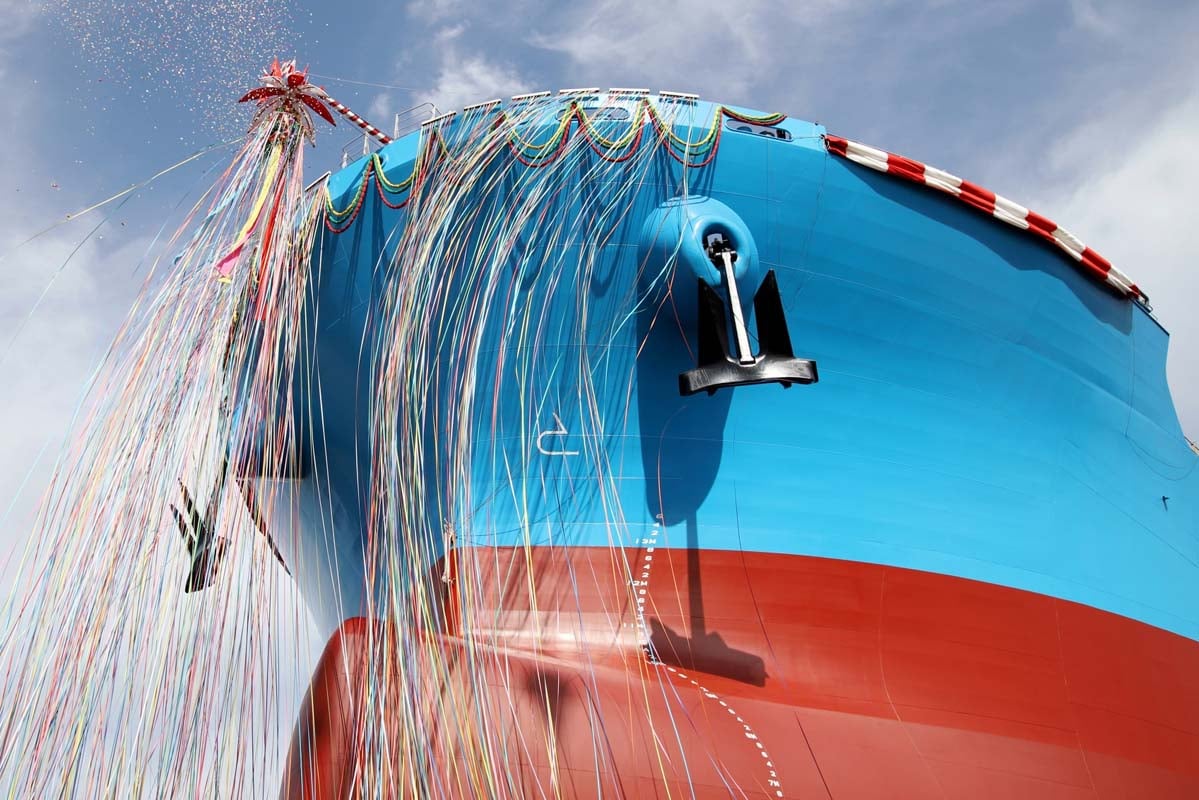 進水式（画像：写真AC）