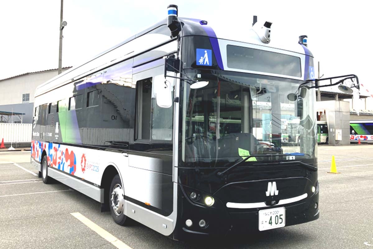 大阪メトロに納車されたEVMJのEVバス（画像：大阪メトロ）