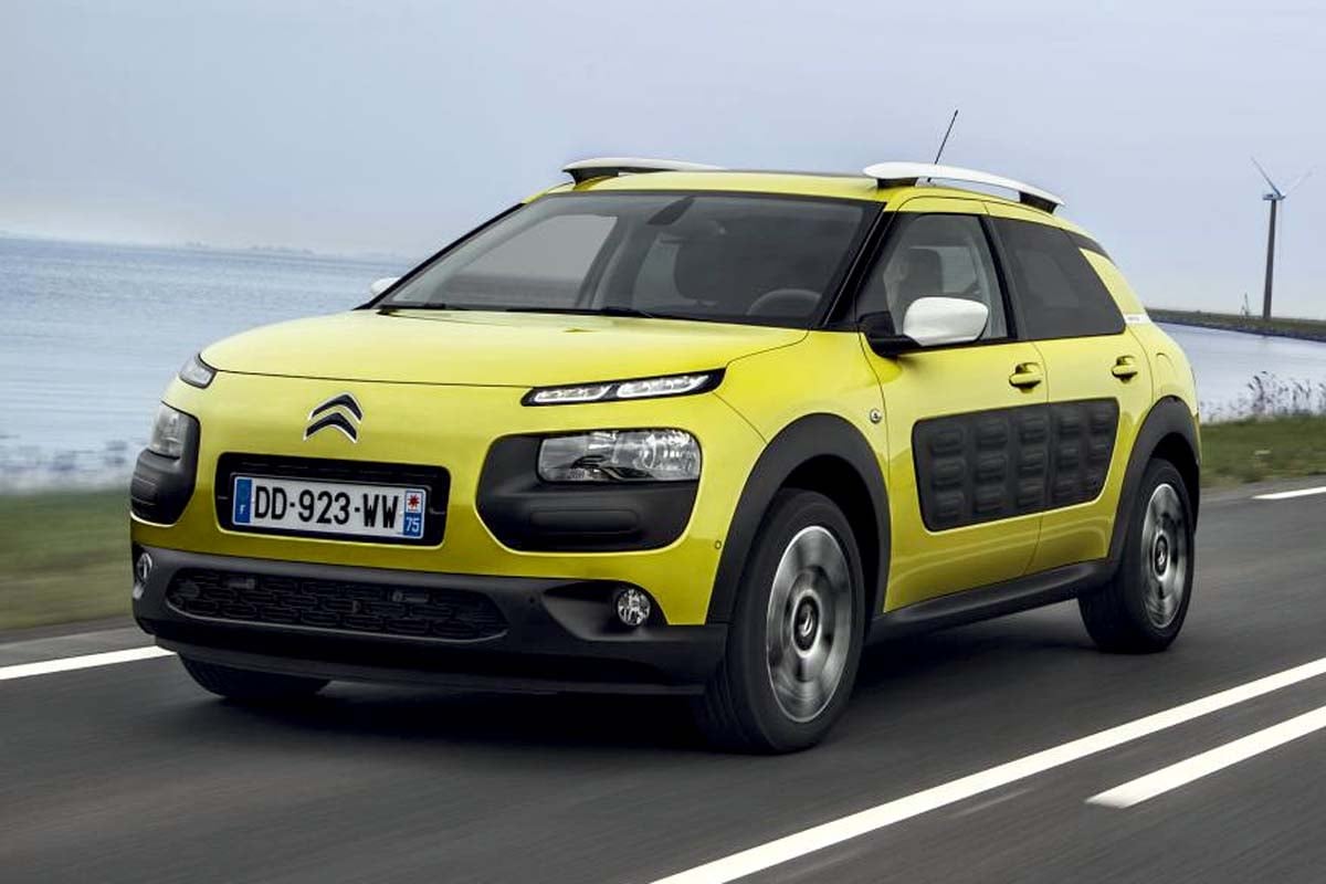 画期的なサイドモール「AIRBUMP（エアバンプ）」を搭載したシトロエン「C4カクタス」（画像：Citroen Origins）