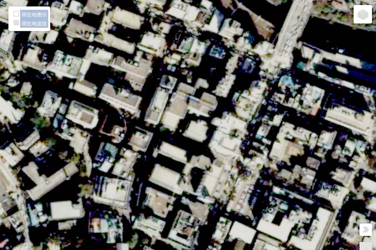 1985年頃の「御茶ノ水駅」周辺の航空写真（画像：国土地理院）