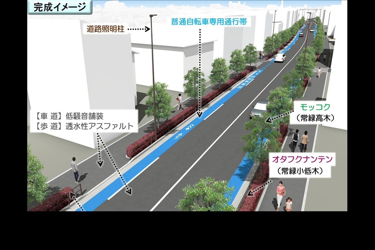 補助第227号線（画像：東京都）