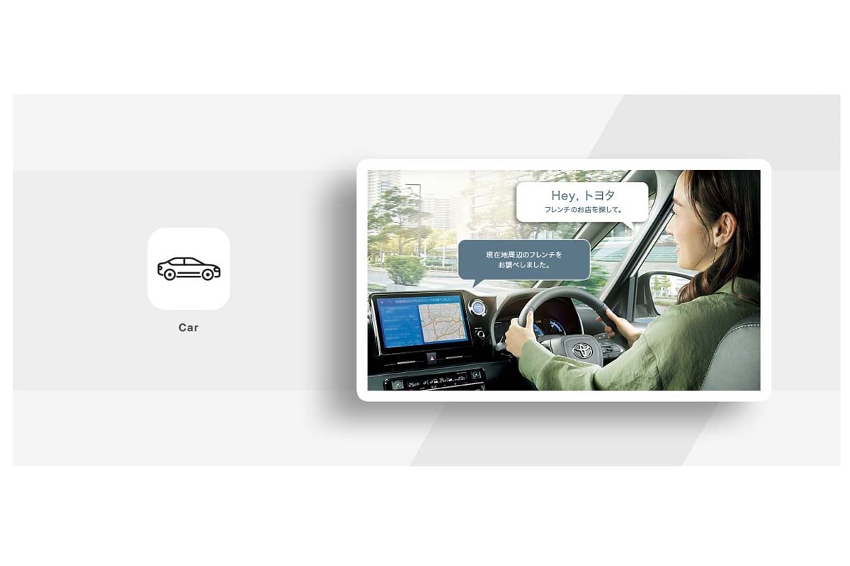 T-Connectナビゲーションシステムの「エージェント」（画像：トヨタ自動車）