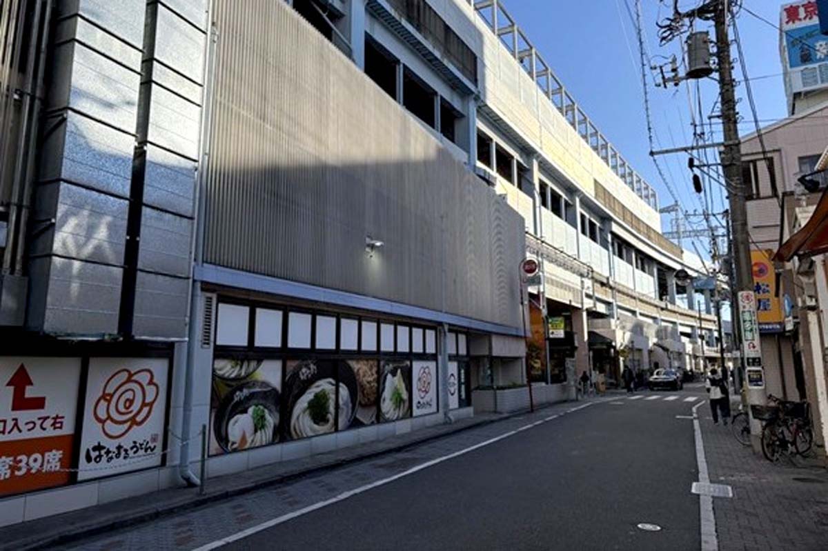 青砥駅周辺の様子（画像：宮田直太郎）