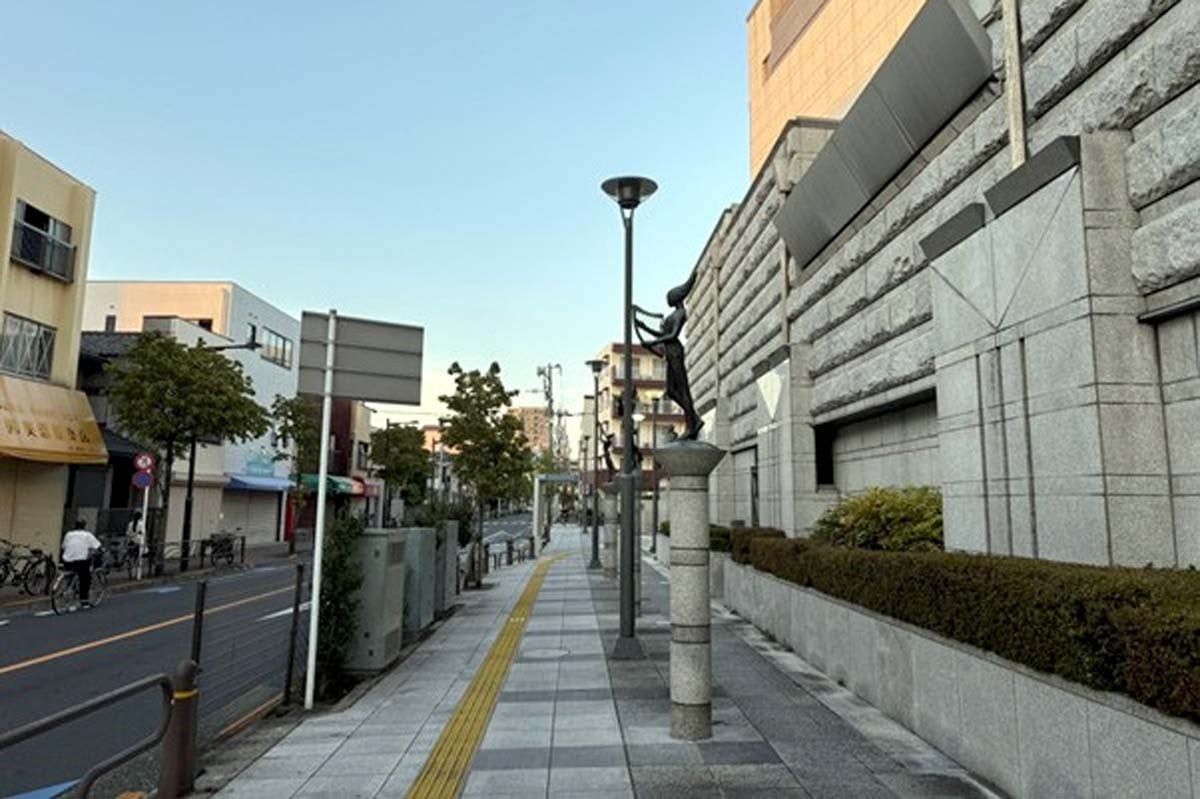 青砥駅周辺の様子（画像：宮田直太郎）