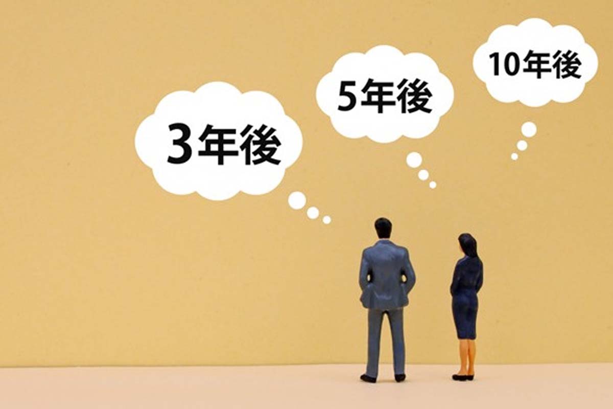 3年後・5年後・10年後の未来の想像（画像：写真AC）