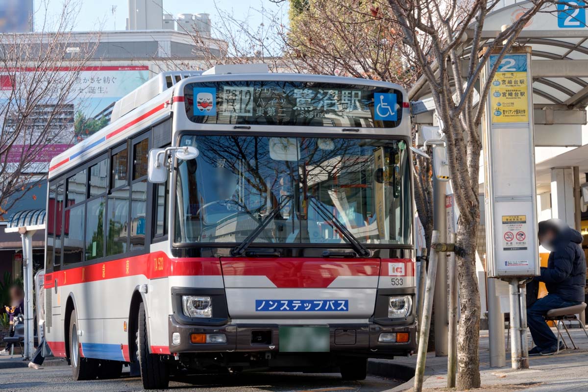 路線バス（画像：写真AC）