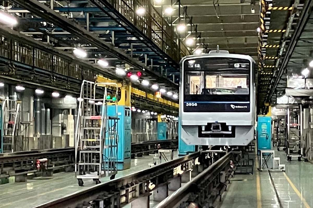 「現業」の要のひとつ・海老名検車区（画像：小田急電鉄）
