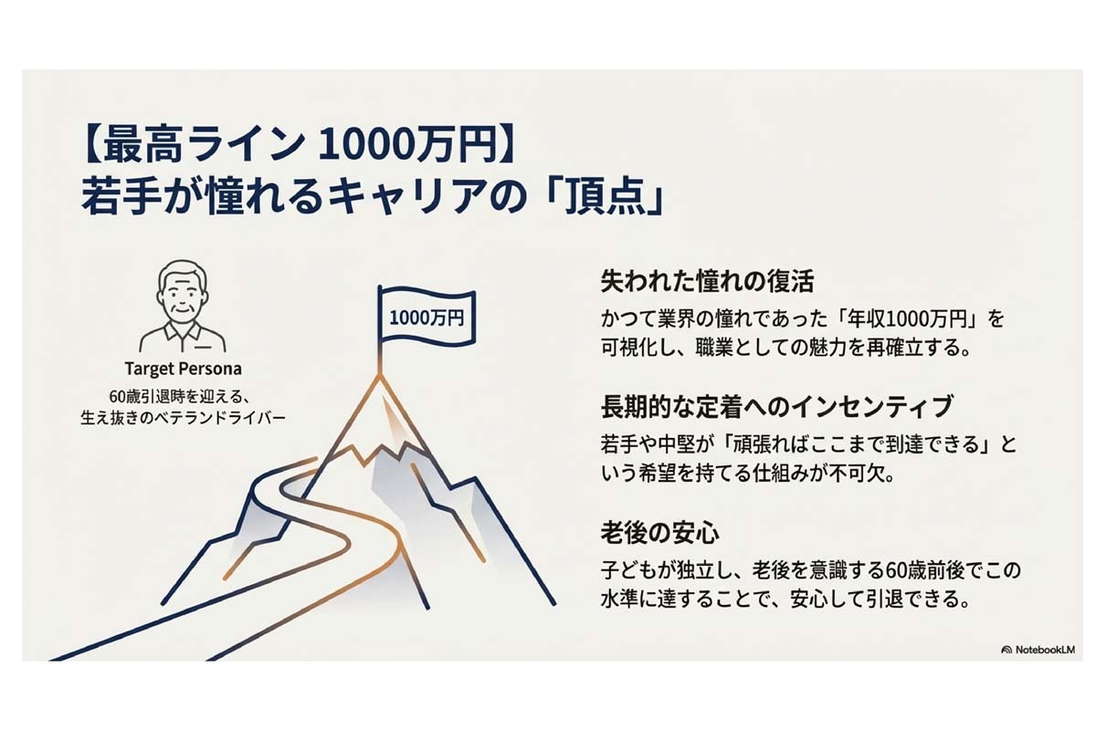 路線バス専門家・西山敏樹教授による当媒体記事をNotebookLMでスライド化した資料（画像：Merkmal編集部）