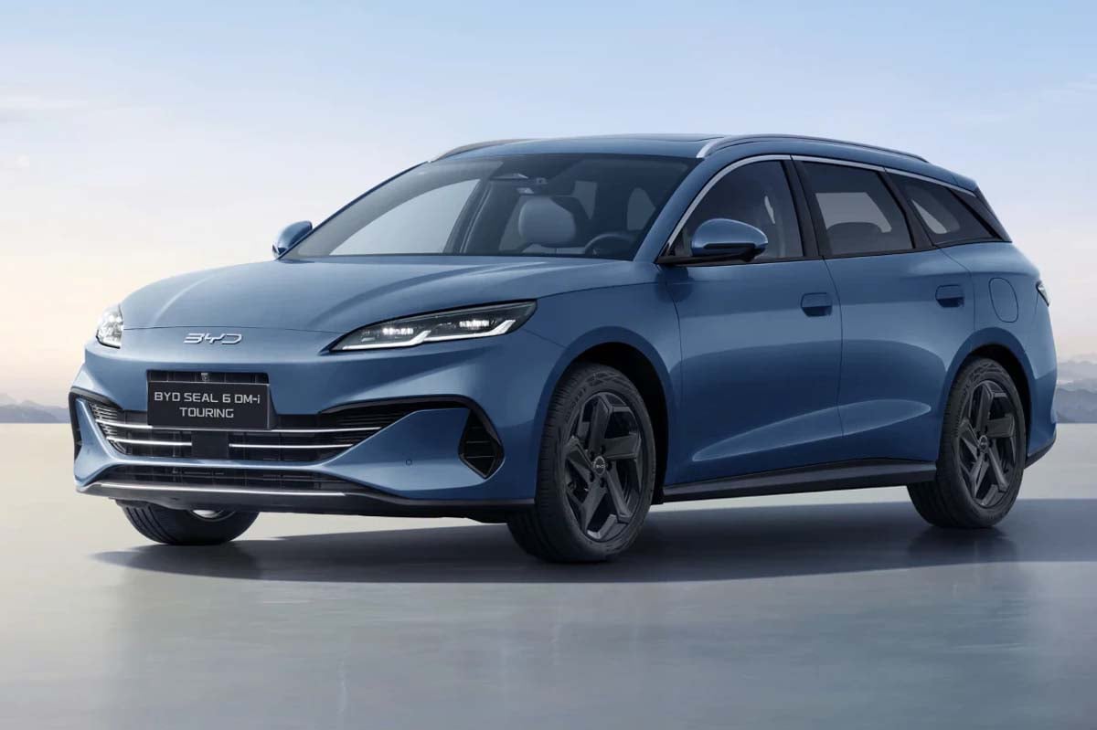 BYD・シール6 DM-iワゴン（画像：BYD欧州）
