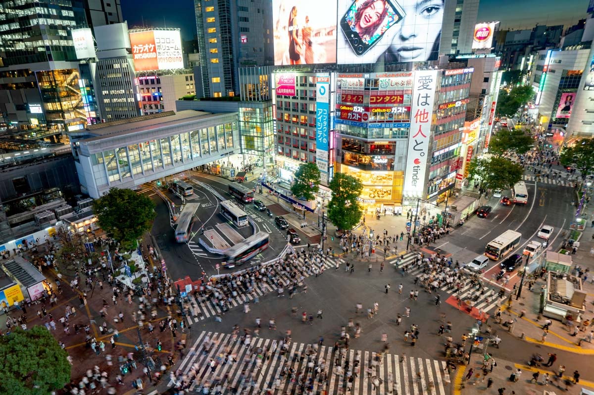 渋谷のスクランブル交差点（画像：Pexels）