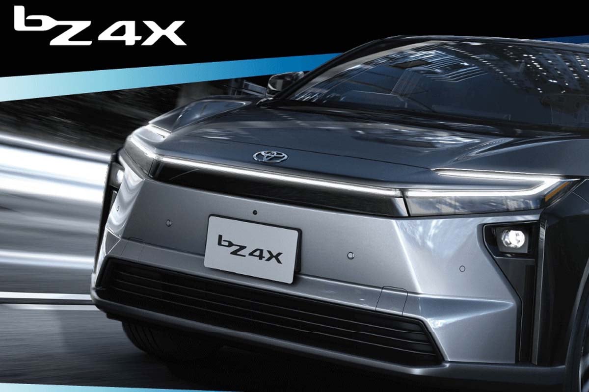 トヨタ・bZ4X（画像：トヨタ自動車）
