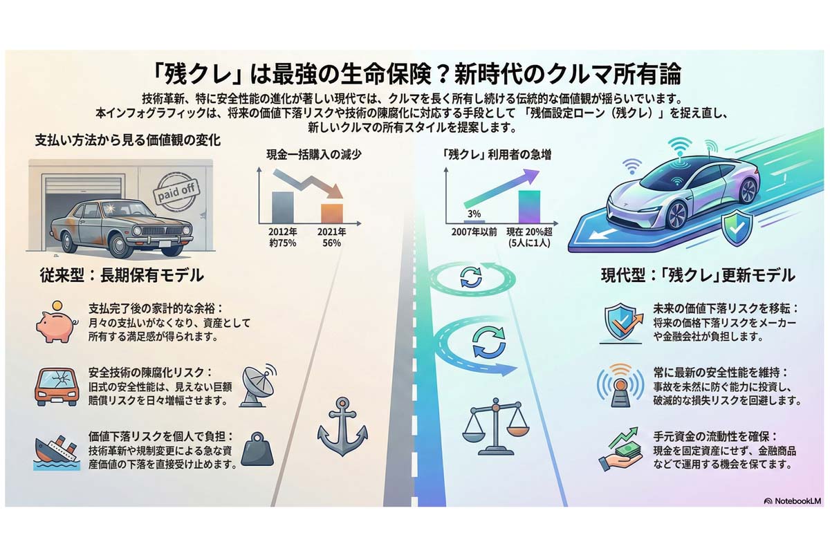 新時代のクルマ所有論と残クレ。