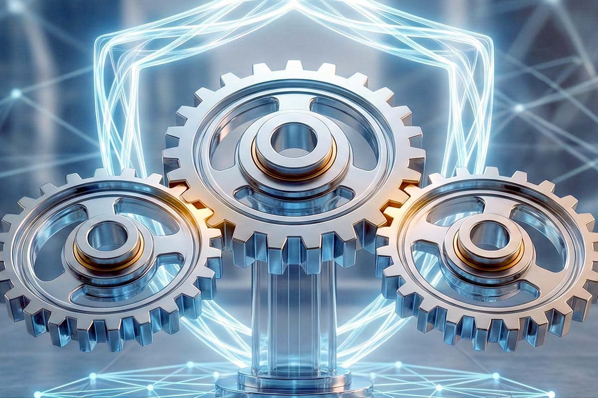 共同持株会社体制のイメージ。