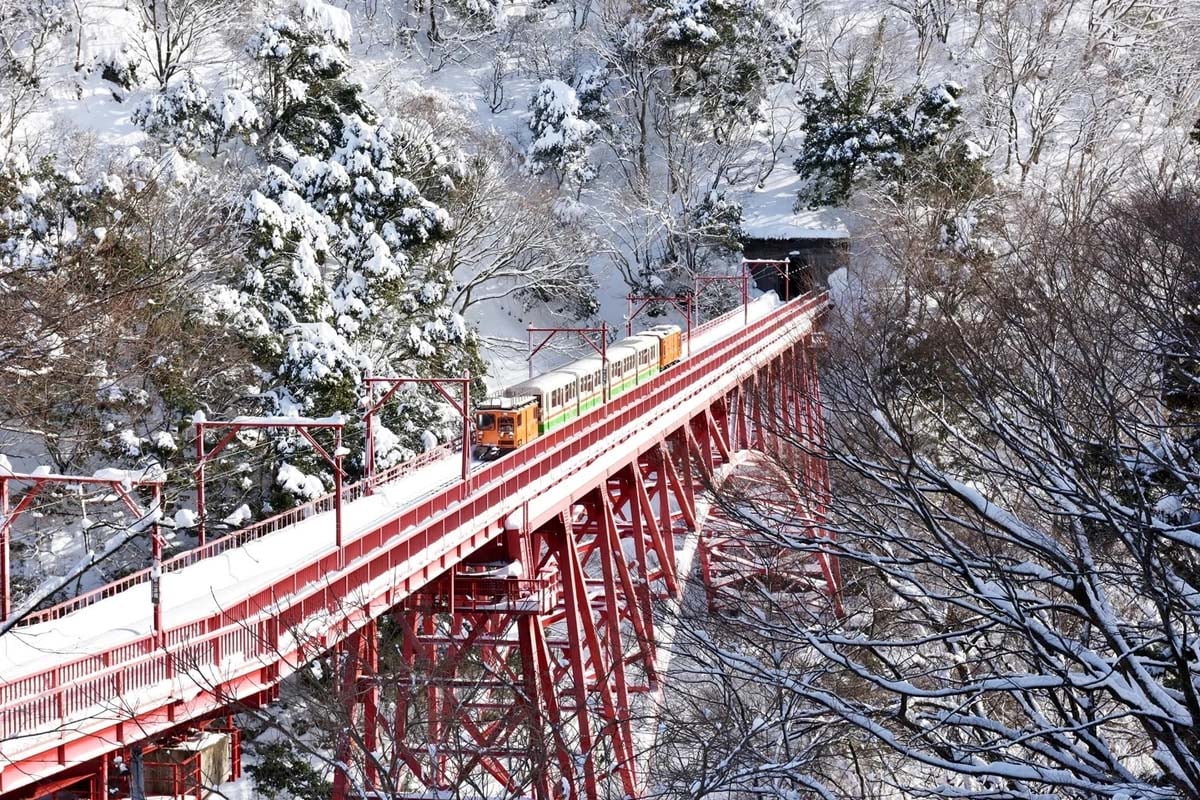 冬の黒部峡谷プレミアムツアー（画像：黒部峡谷鉄道）