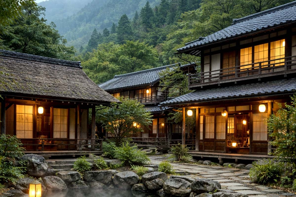 地方旅館のイメージ。