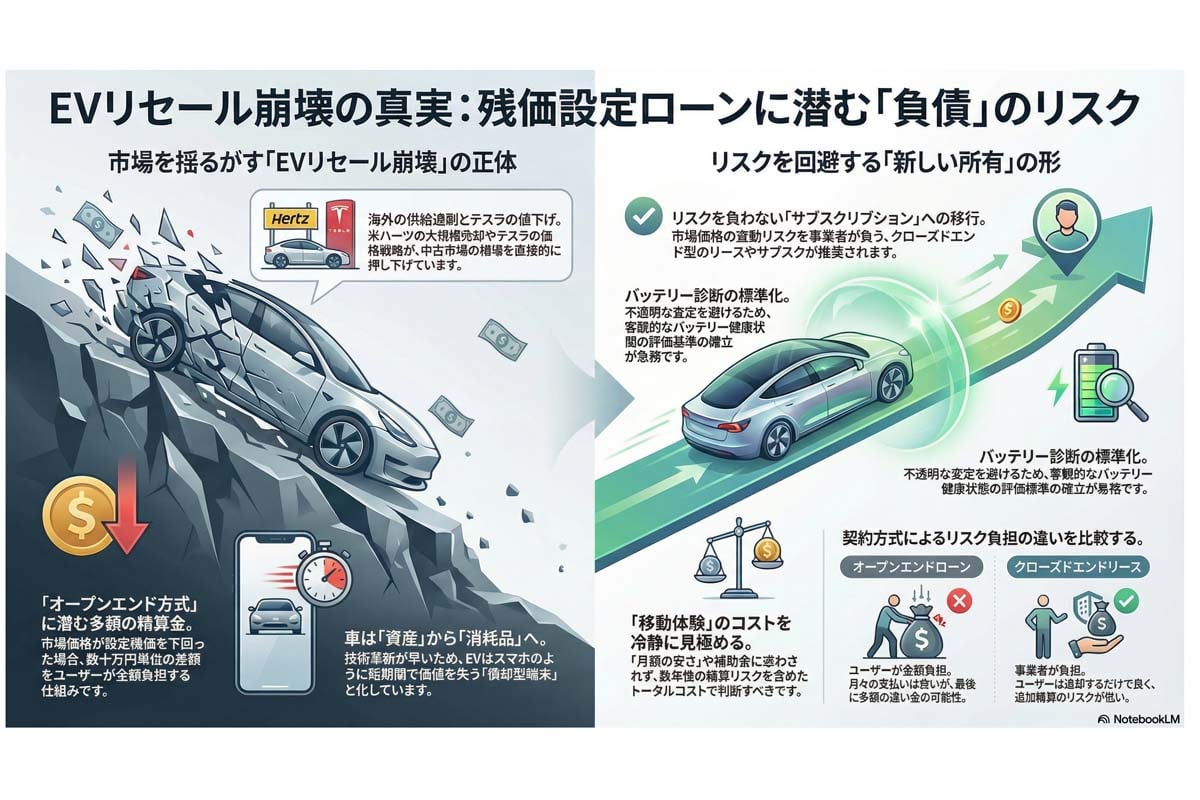 EVリセール低下の真実と対策。