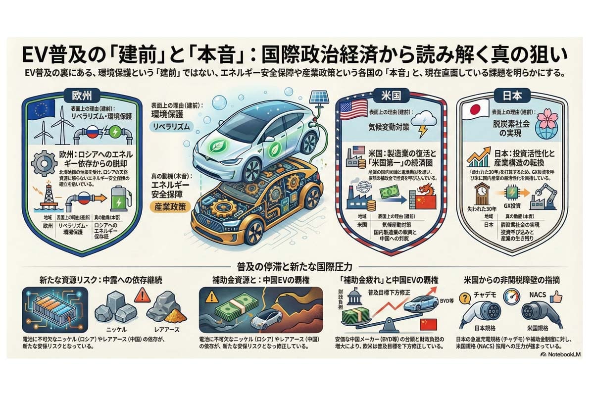 EV普及の建前と本音。