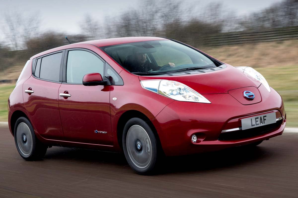 日産リーフ（画像：英国日産自動車製造会社）