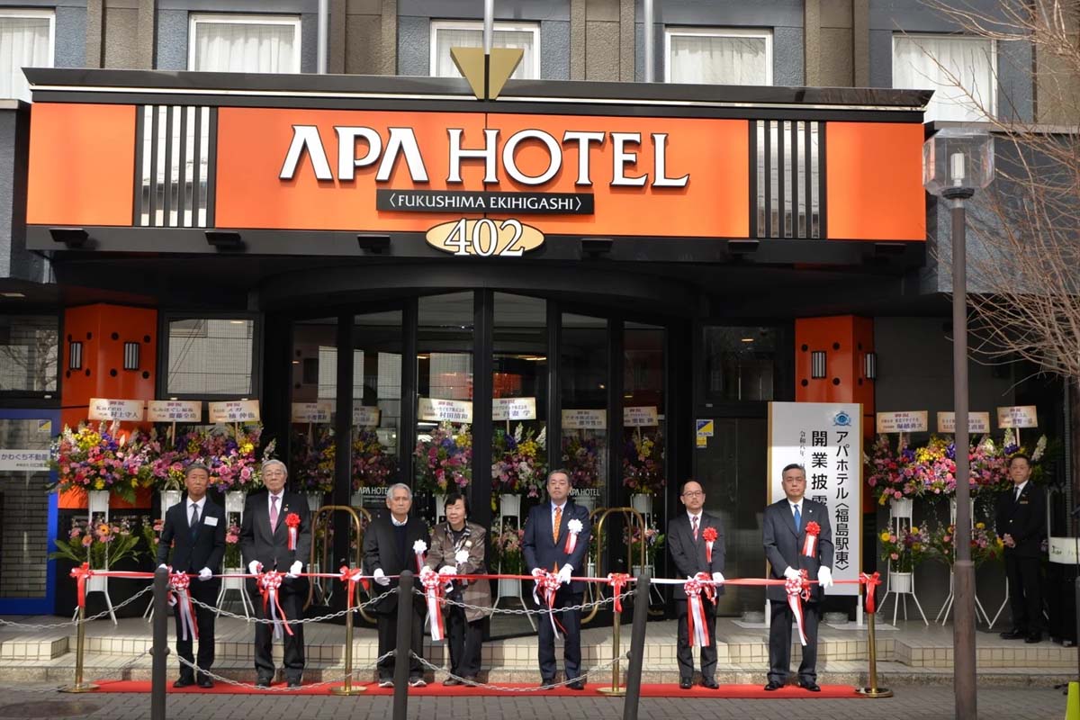 2026年2月に開業したアパホテル福島駅東（画像：アパグループ）