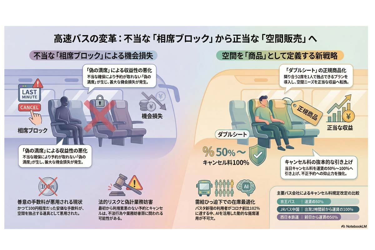 高速バス座席販売の変革。